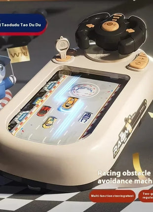 2024 Racing Adventure Children'S Steering Wheel Electric Desktop Game Console Evasion Simulation Driving Toy