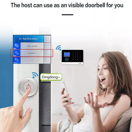 Alarm System for Home Burglar Security 433MHz WiFi GSM Alarm Wireless