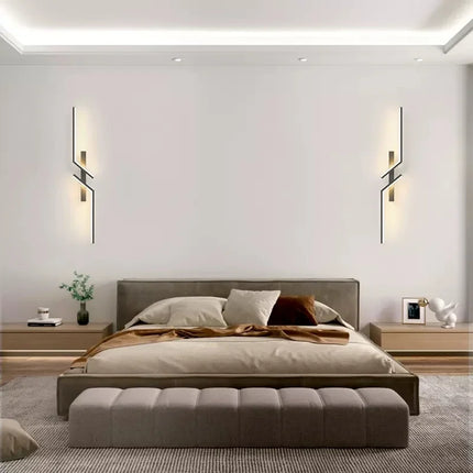 LED Wall Lamp Modern Minimalist Strip Wall Decor Lights