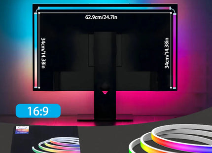 RGB LED Gaming Strip Light Computer Monitor Backlight