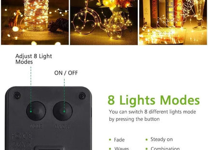 Outdoor Solar String Lights | Waterproof Garden Lights