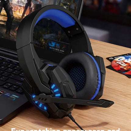 Gaming Headset with Mic Over-Ear Headphones Stereo