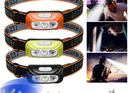 USB Head Flashlight