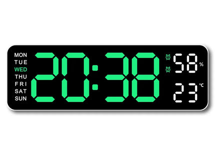 USB Powered Large Digital Wall Clock 9 Inch