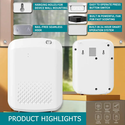 Fragrance  Oil Diffuser Electric Home Air Freshener Machine