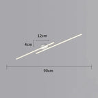 L90cm White / warm led 3000k