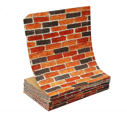 Antique Foam Brick Wallpaper