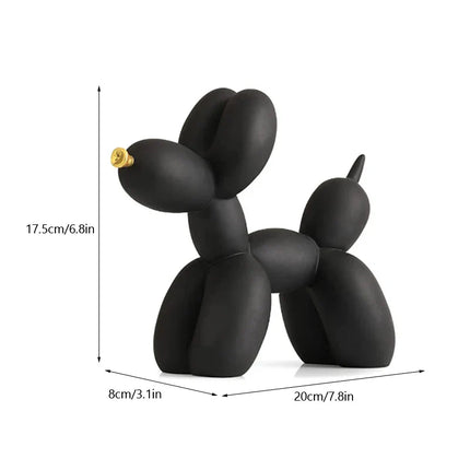 Nordic Balloon Dog Figurines