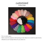 Multicolor / Gold lamp body / H170cm 45 feathers