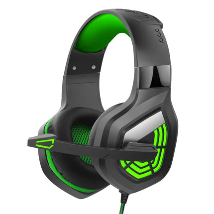 Gaming Headset USB Stereo Surround Wired Headphone with Noise Reduction Mic Earphones for Computer PC Gamer