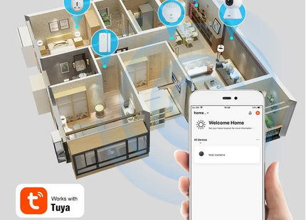 Indoor Wireless Home Security AI Human Detect camera