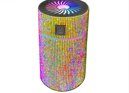 Luxury Diamond Car Diffuser Humidifier with LED Light