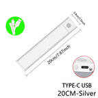 Silver-20cm TYPE-C / 3colors in one lamp