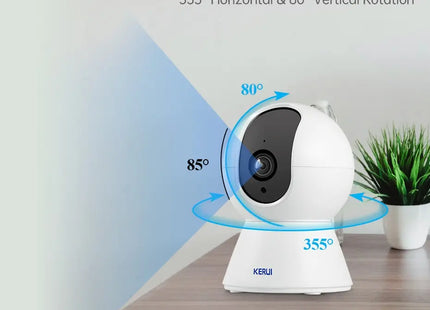 Indoor Wireless Home Security AI Human Detect camera