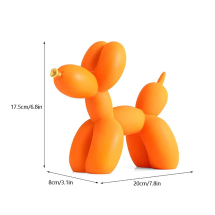 Nordic Balloon Dog Figurines