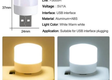 USB LED Plug Lamp