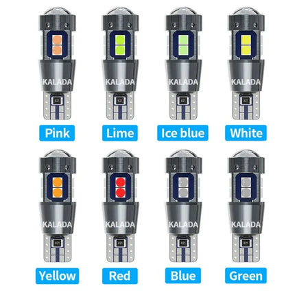 2x High Quality W5W T10 LED CANBUS