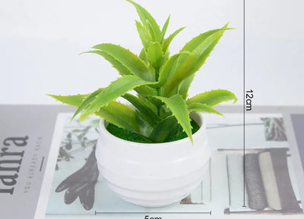 Artificial Plants Bonsai Small Tree Pot
