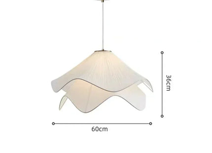 Flowers Cloth Chandelier Home Decoration French Led Pendant Lights