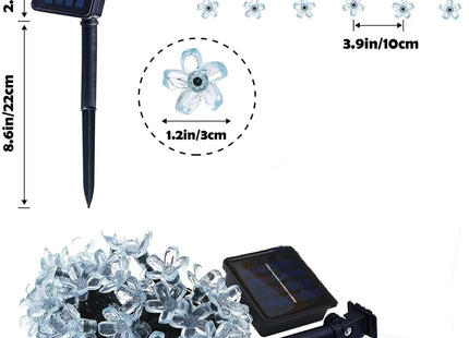 Solar Garden Light Flower Outdoor Solar