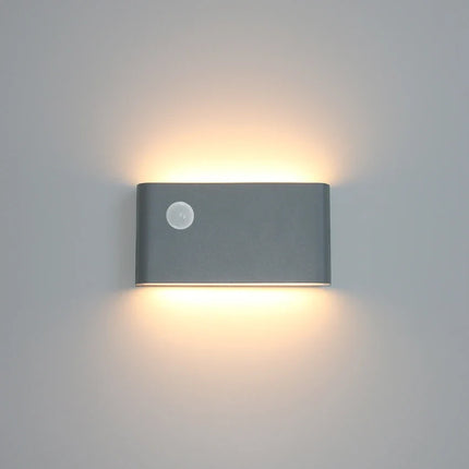Modern LED Outdoor Motion Sensor Waterproof Wall Lamp