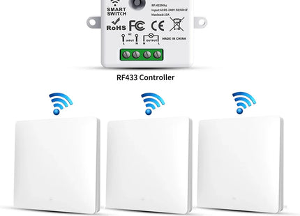Smart Home Wireless 433mhz Light Switch
