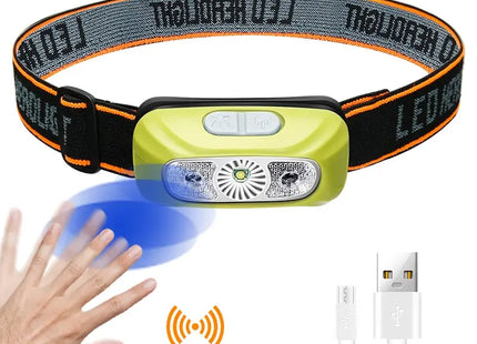 USB Head Flashlight