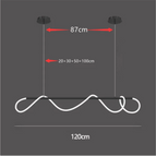 black 120 cm / Neutral light 4000K