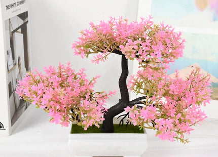 Artificial Plants Bonsai Small Tree Pot