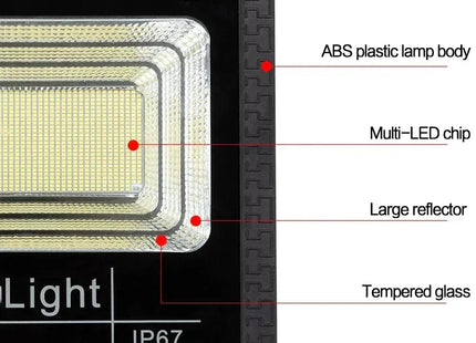 Solar Flood Lights Outdoor  with Remote Control