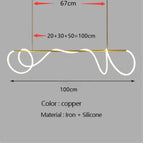 gold 100 cm / Neutral light 4000K