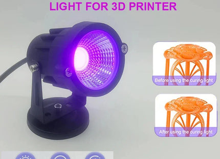 UV LED Lamp with 1.5m Switch Wire Plug for Ultraviolet Light