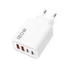 White EU Plug / Yellow