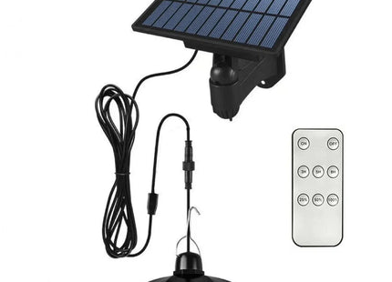 Led Solar Powered Lamp with Remote Control