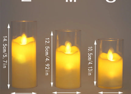 6Pcs Led Flameless Electric candles