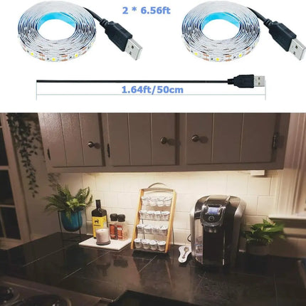 White Warm White LED Strip Light
