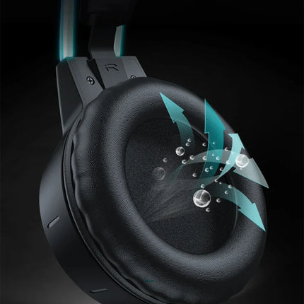 ONIKUMA RGB Gaming Headphones with HD Flexible Mic 3.5mm Gaming Headsets For PC Xbox PS4 PS5 Switch Computer Games