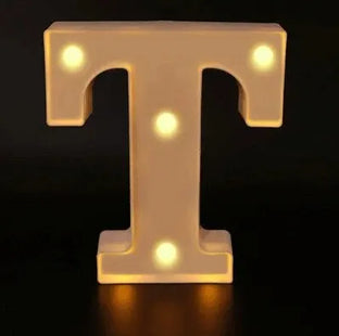 Alphabet LED Night Lights Number Letter Lamp