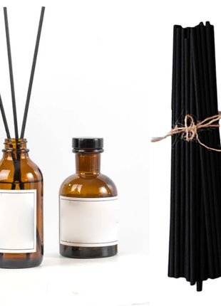 100Pcs Reed Diffuser Sticks Set 3mm 8inch Fiber Reed Diffuser Sticks Fragrance for Bedroom Office Bathroom Home