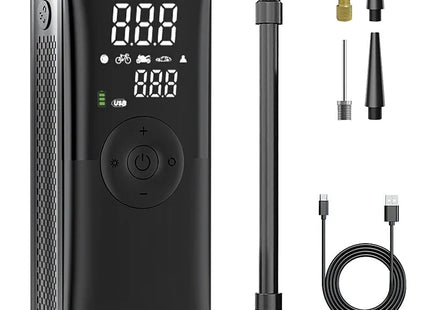 Rechargeable Air Pump Tire Inflator Portable Compressor Digital Cordless