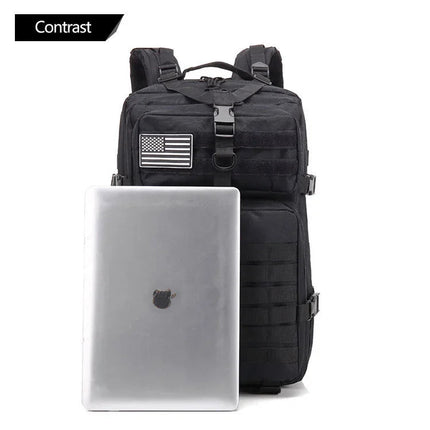 QT&QY 30/50L Tactical Backpacks Man Traveling Bags Survival Outdoor 3P Assault Pack EDC Molle Pack hiking Trekking Hunting Bag