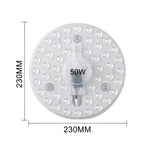 Round 50W 220V / Warm White