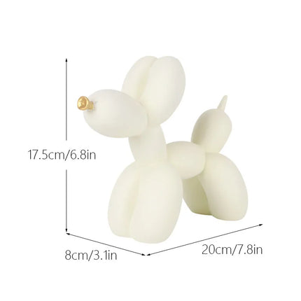 Nordic Balloon Dog Figurines