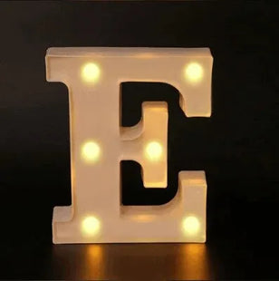 Alphabet LED Night Lights Number Letter Lamp