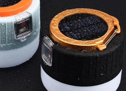 Outdoor Solar LED Camping Lights USB Rechargeable
