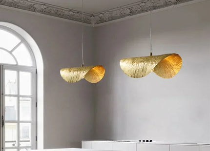 Lotus Leaf Chandelier Kitchen Retro Creative Light