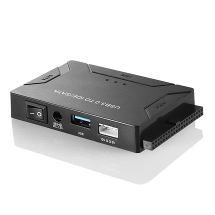 SATA/IDE to USB 3.0 Adapter Hard Drive Adapter Cable Converter for 2.5/3.5 Inch SATA and IDE HDD Support 6TB For PC Macbook