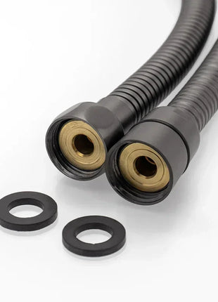 1.5M Handheld Shower Head Hose Flexible Explosion-proof Water Tube Bathroom Faucet Stainless Steel Shower Hose Extension Pipe