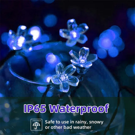 Solar Garden Light Flower Outdoor Solar