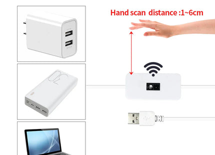 Hand Sweep Waving ON OFF Sensor Lights Double-sided tape